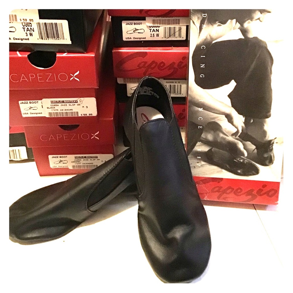 Black Children’s Jazz Shoe